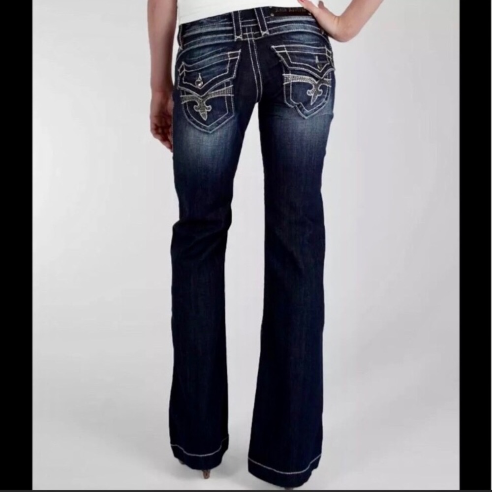 Rock Revival Scarlett Wide Leg Size 27